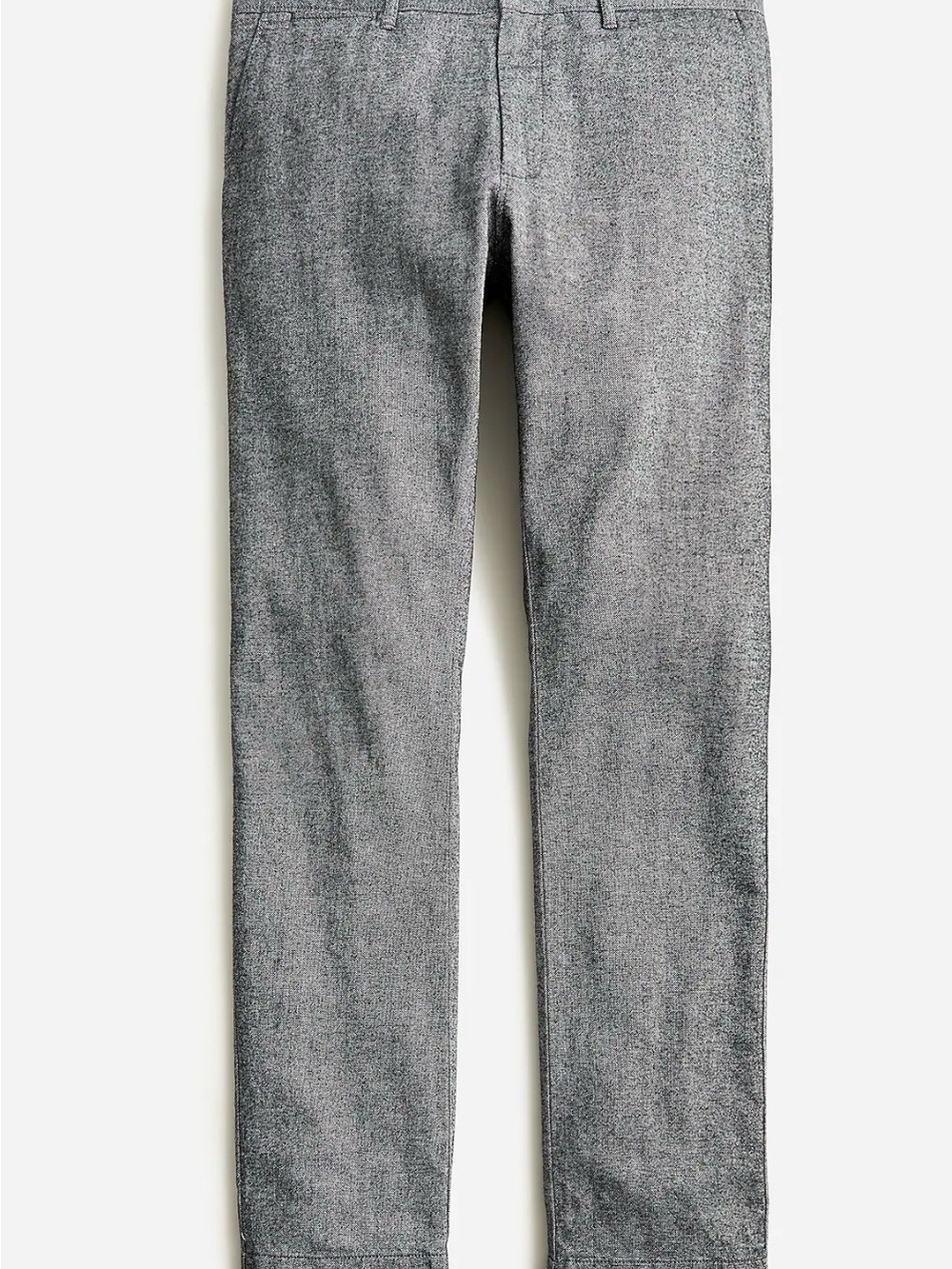 J. Crew 484 Slim Fit Stretch Brushed Twill Pants Salt & Pepper Grey W 34 L 30